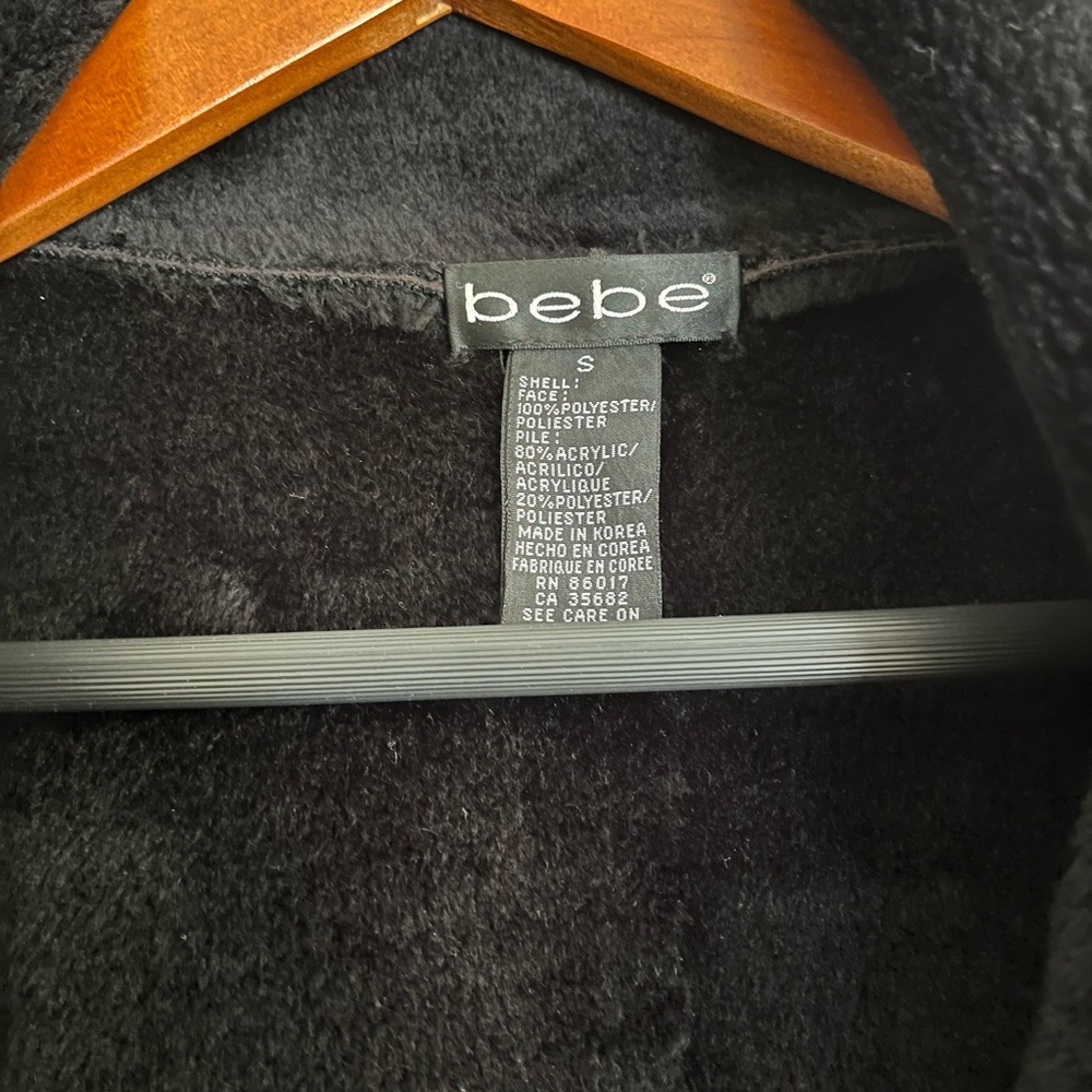 Bebe suede jacket. - Picture 2 of 4